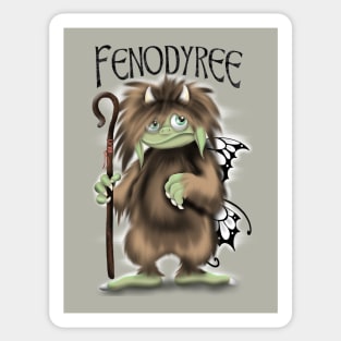 The Manx fenodyree Sticker